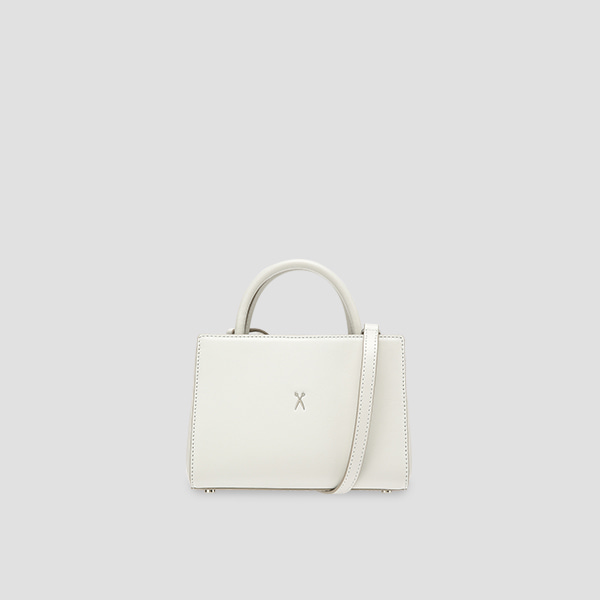 Lucky Pleats Tote S Lily Bone