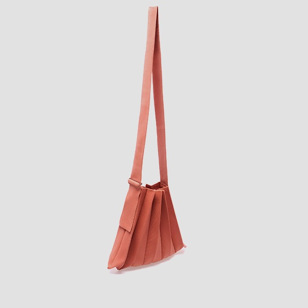 [Out of Stock] Lucky Pleats Knit Wing Burnt Peach