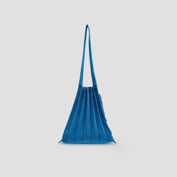 [Best] Lucky Pleats Knit M Cobalt Blue