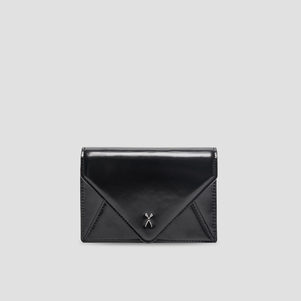 [Pre-order 14,October] Easypass Amante Card Wallet With Leather Strap Black