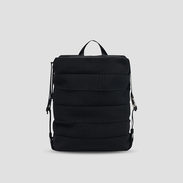 [Pre-order 21,October] Lucky Pleats Knit Backpack M Rich Black