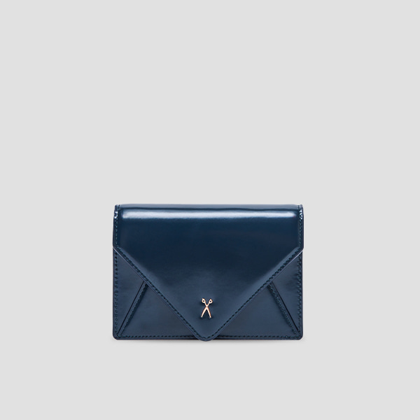[Pre-order 14,October] Easypass Amante Card Wallet With Leather Strap Midnight Navy