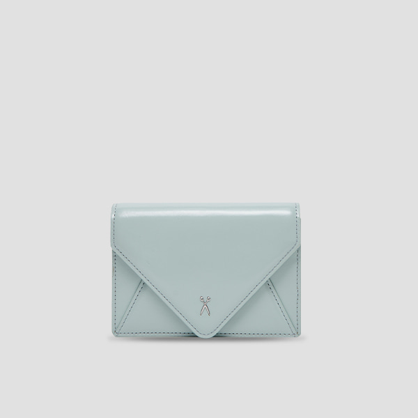 [Pre-order 14,October] Easypass Amante Card Wallet With Leather Strap Light Mint