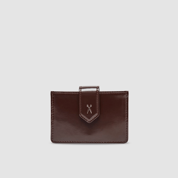 Amante Accodion Card Wallet Wine Brown