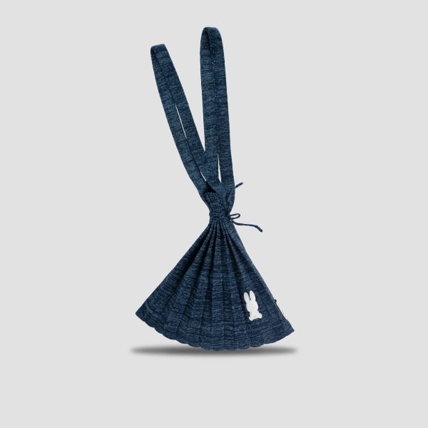 [Only 14days] *Rabbit Bespoke* Lucky Pleats Knit M Bohemian Quartz Blue