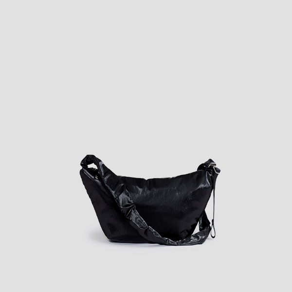Daily Shirring Bag M Sleek Black