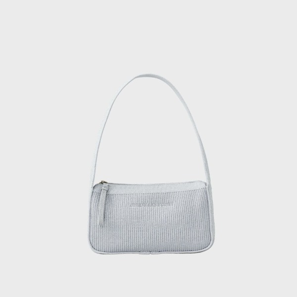 [6/13 Pre-Order] LPK Arton Knit Shoulder Bag S Starry Light Platinum