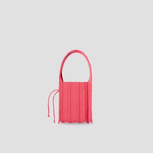 Lucky Pleats Knit S Cozy Coral