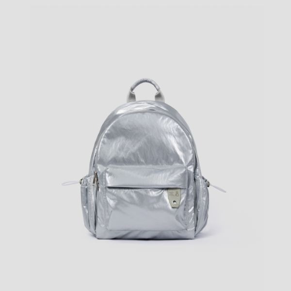 Daily Pocket Backpack S Sleek Silver