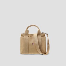 [Shipped by 3/Jun] Stacey Daytrip Tote Canvas S Beige