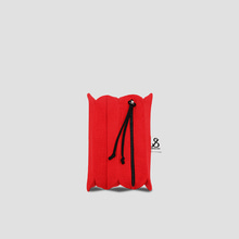 Lucky Pleats Pouch S Chroma Red