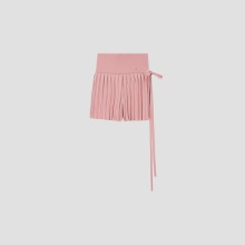 [Sold Out] Pleats Flight Shorts Strawberry Milk