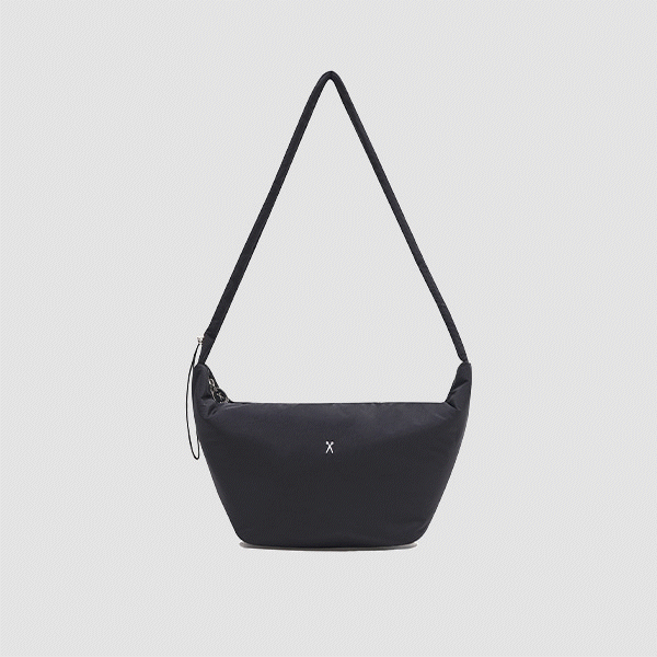 [3/6 Pre-Order] Daily String Shirring Bag Black