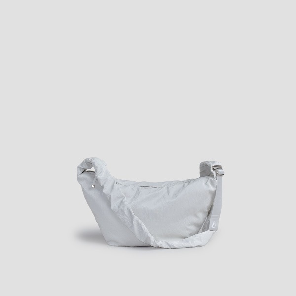 Daily Shirring Bag M Sleek White