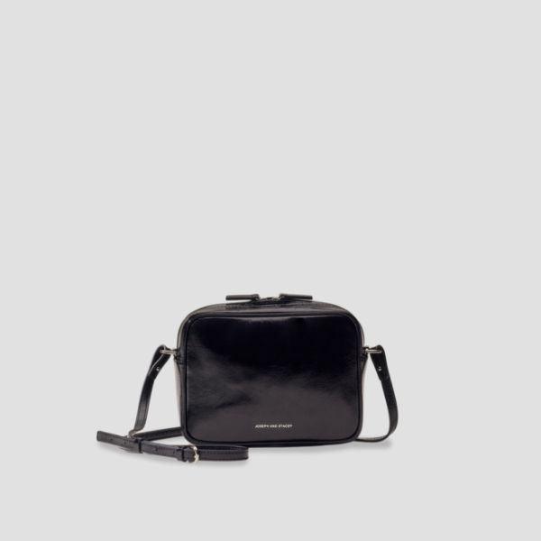OZ Mini Square Cross Bag Glossy Black
